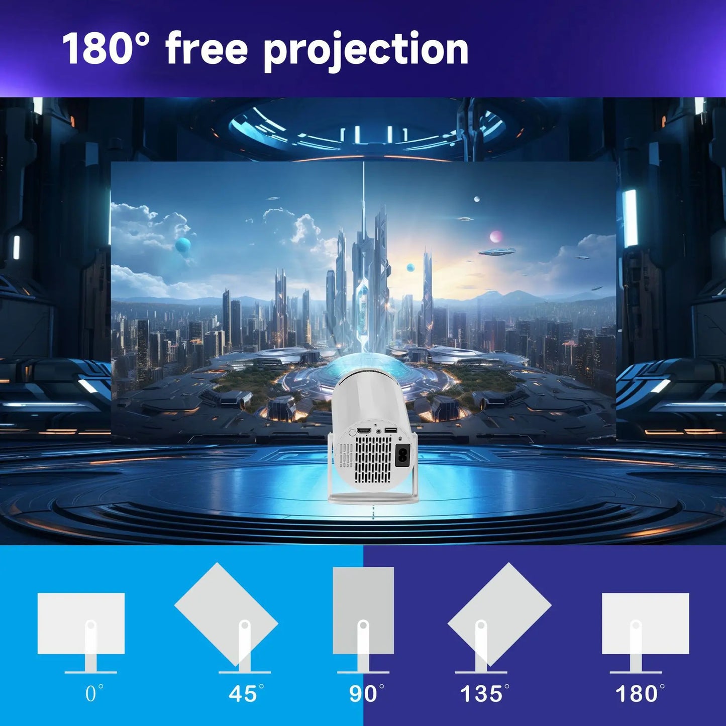 HY300Pro Mini Projector