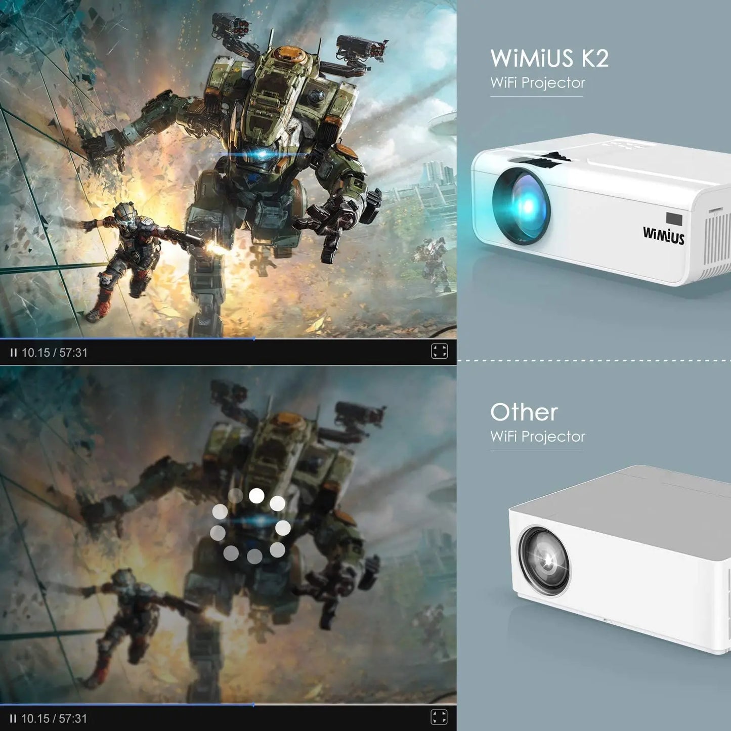 K2 Mini Projector